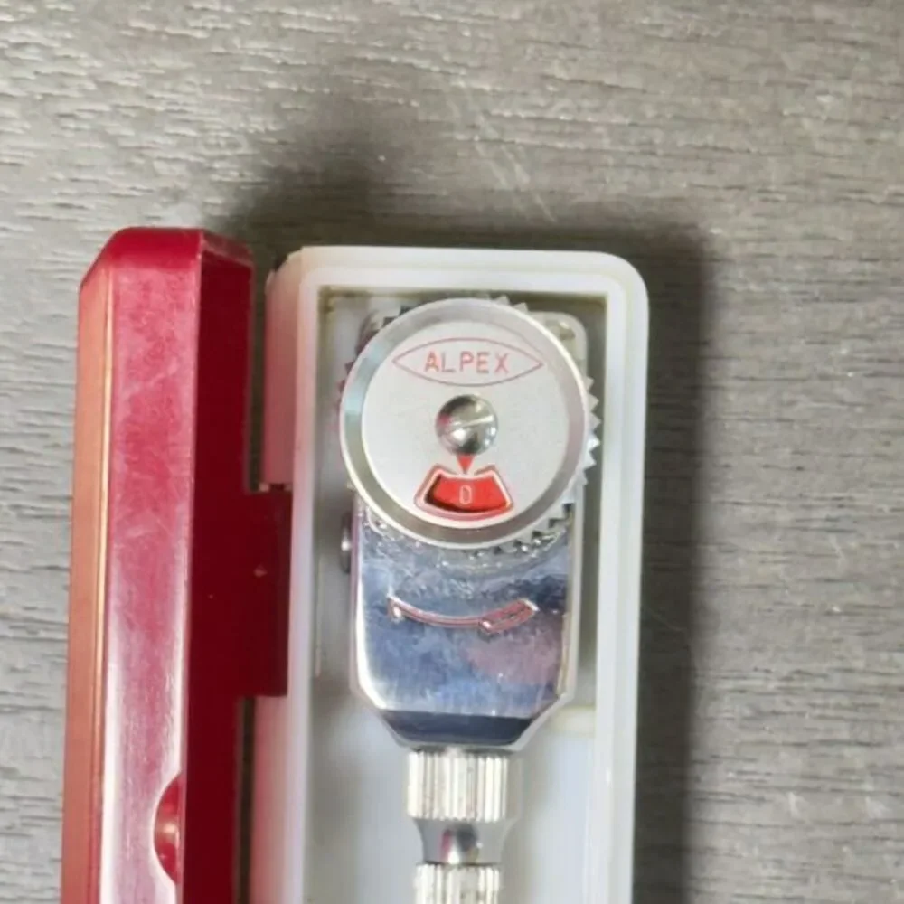 Vintage Alpex Camera Mechanical Shutter Self Timer w/ Case,‎ Japan, Tested
